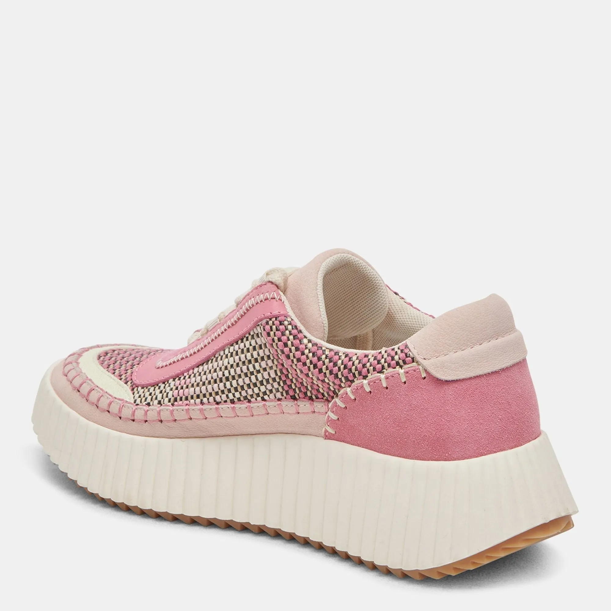 Dolen Sneakers Pink Multi Woven