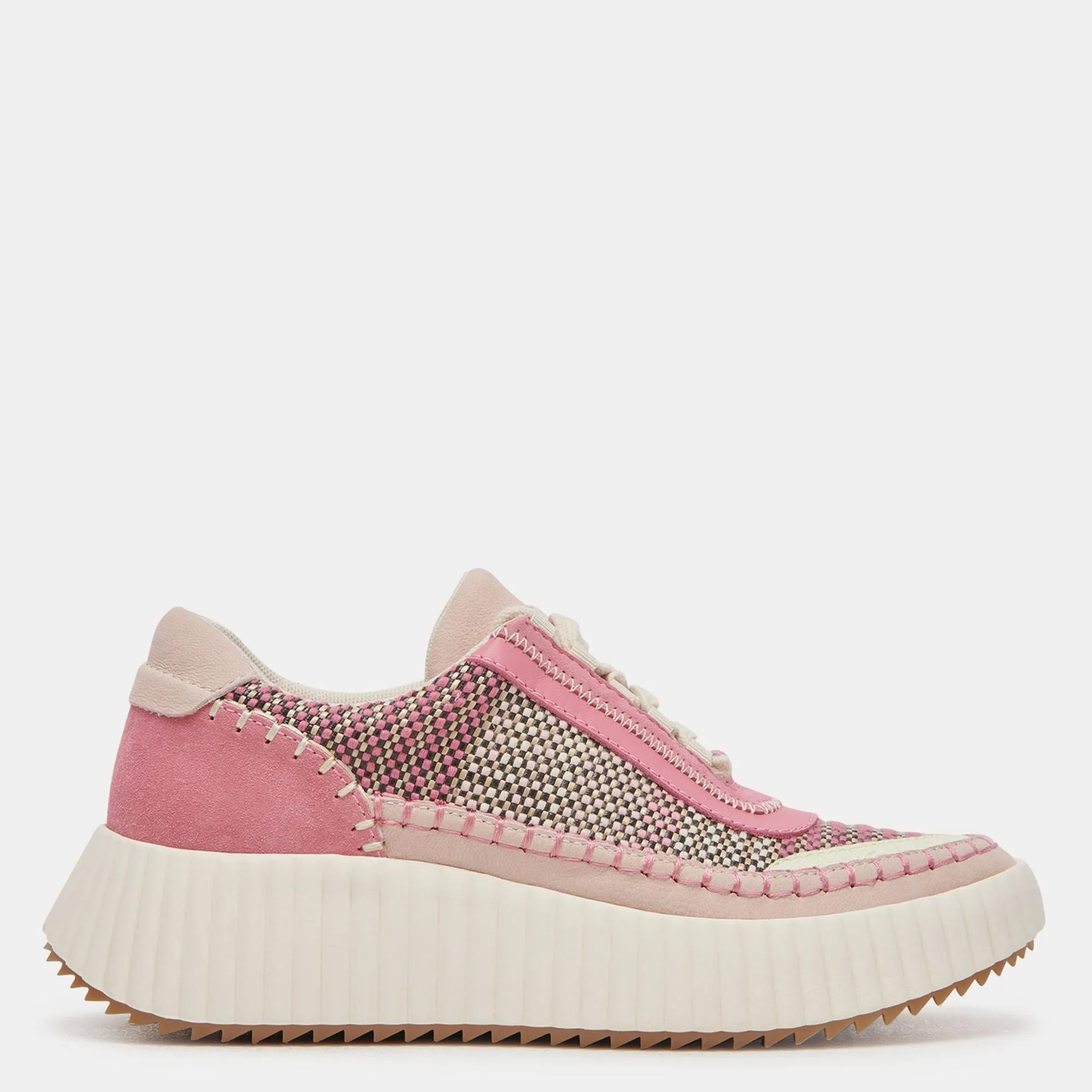 Dolen Sneakers Pink Multi Woven