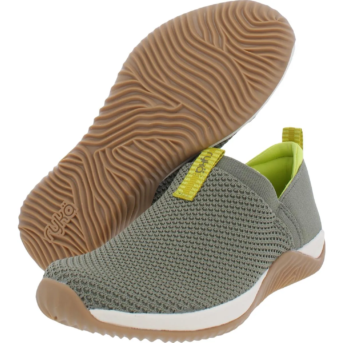 Echo Ease Womens Fitness Lifestyle Slip-On Sneakers
