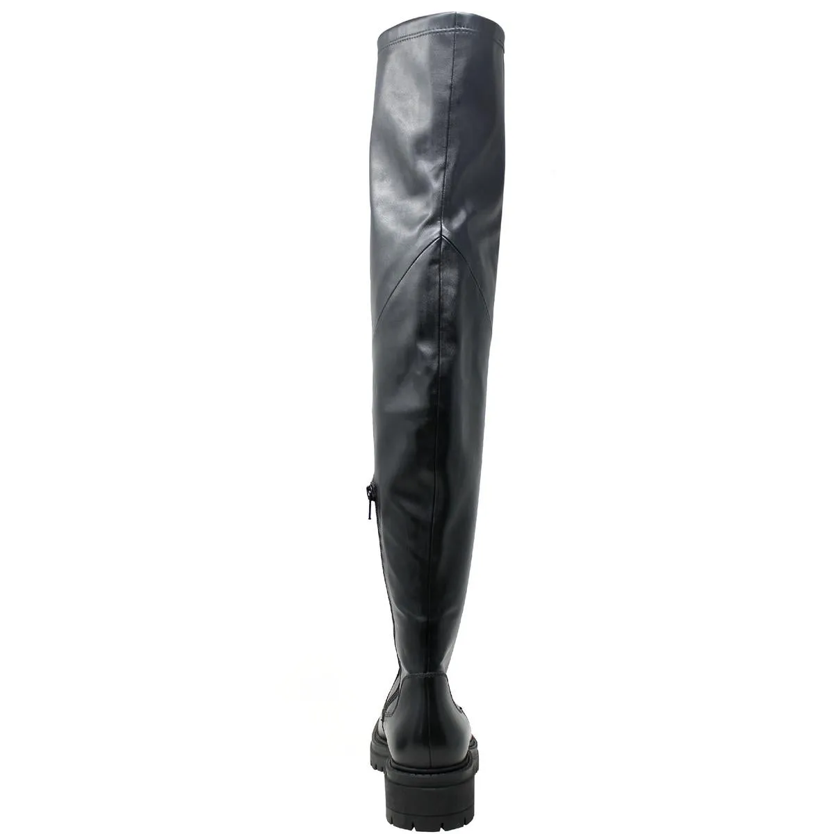 Erratic Womens Faux Leather Tall Over-The-Knee Boots