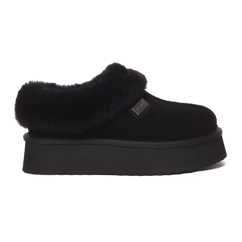 EverAu Australia Women Topknot Leather Slippers