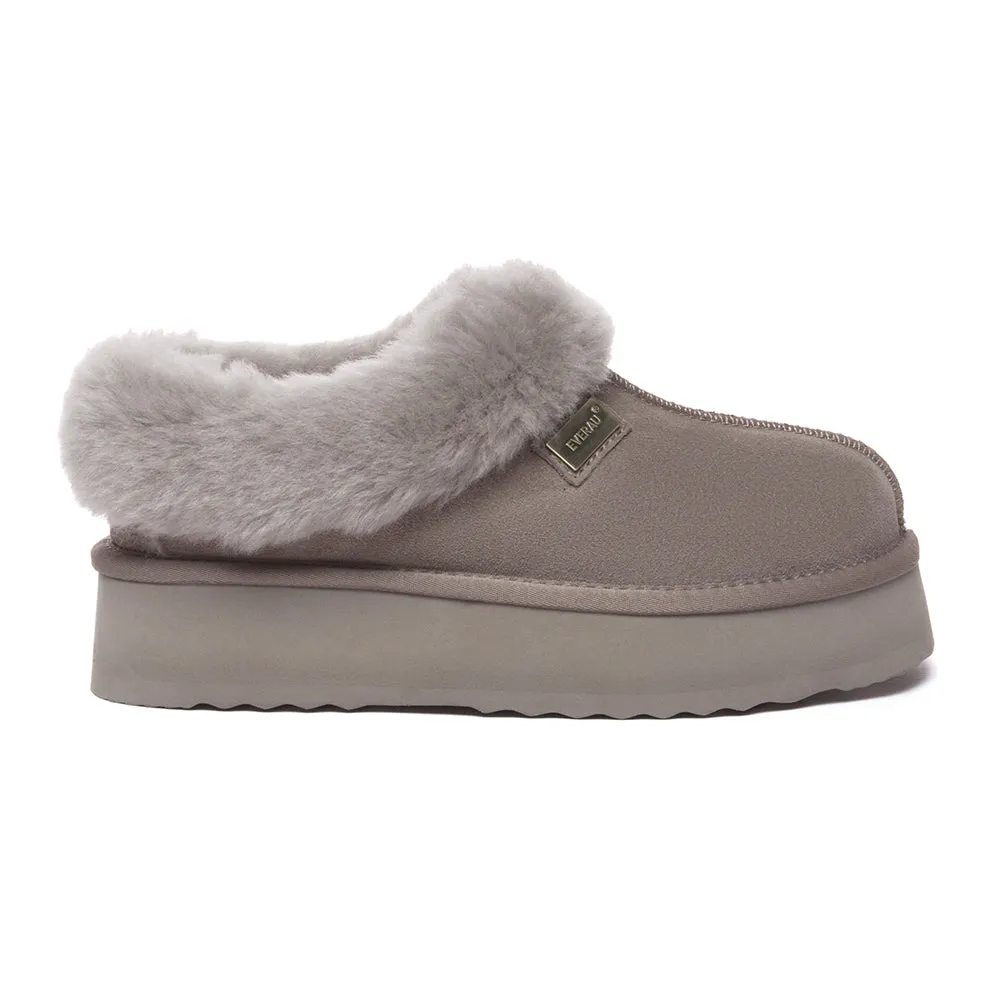 EverAu Australia Women Topknot Leather Slippers