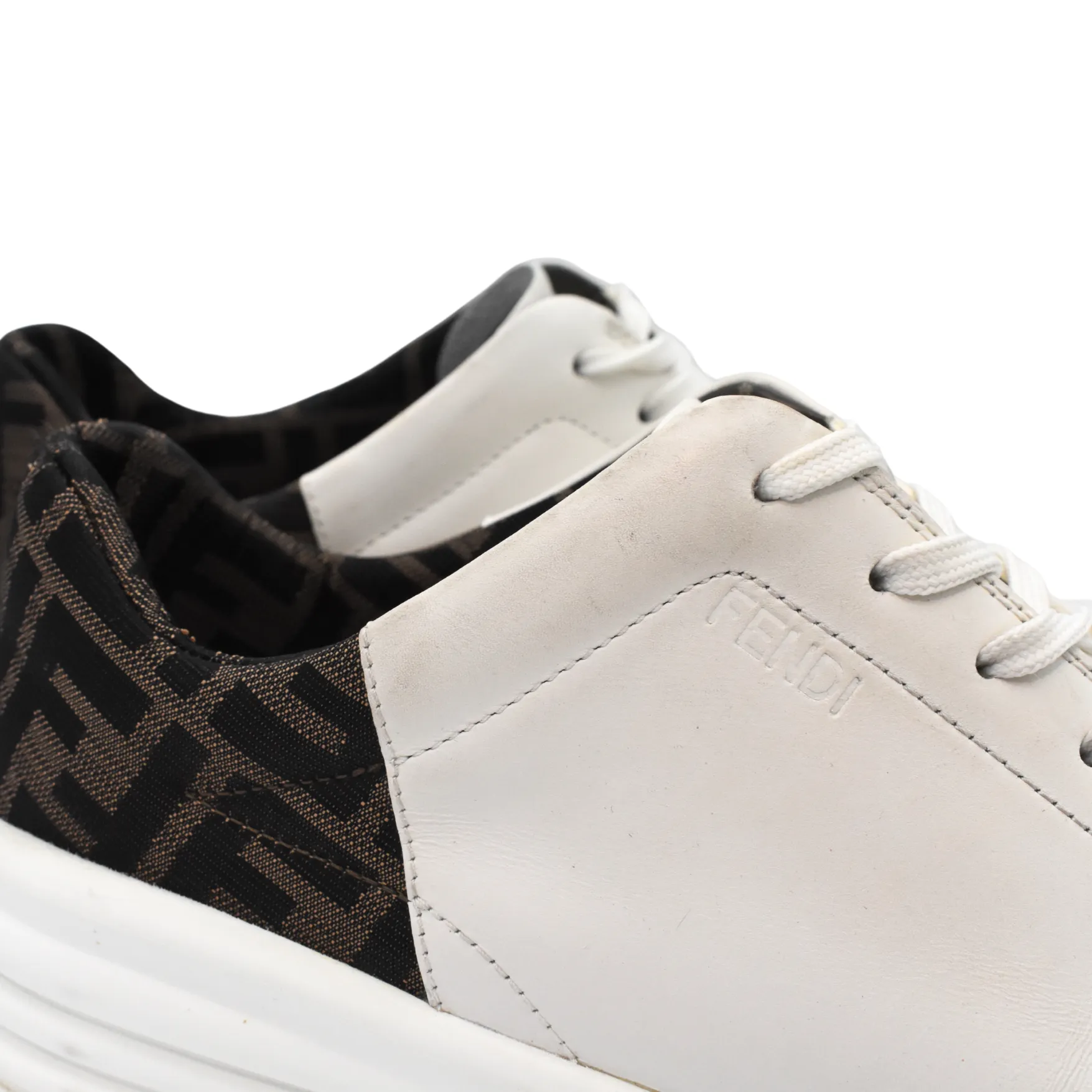 Fendi Zucca Sneakers - Men's 8
