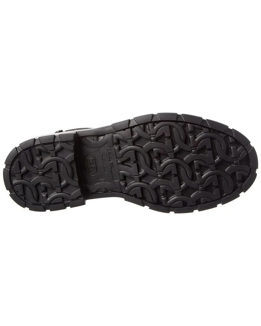 Ferragamo Iago Leather Boot