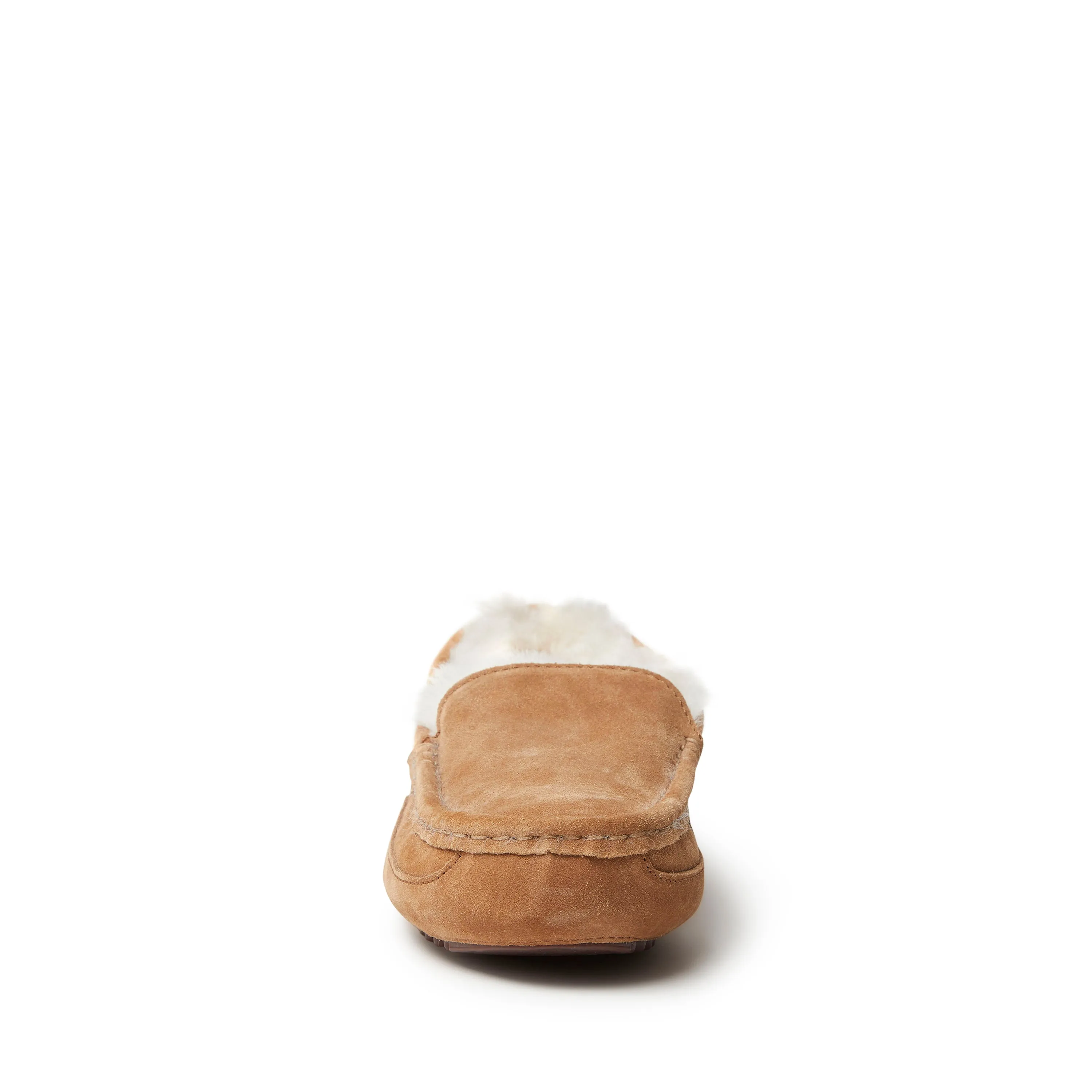 Fireside By Dearfoams Men's Melbourne Genuine Shearling Moccasin