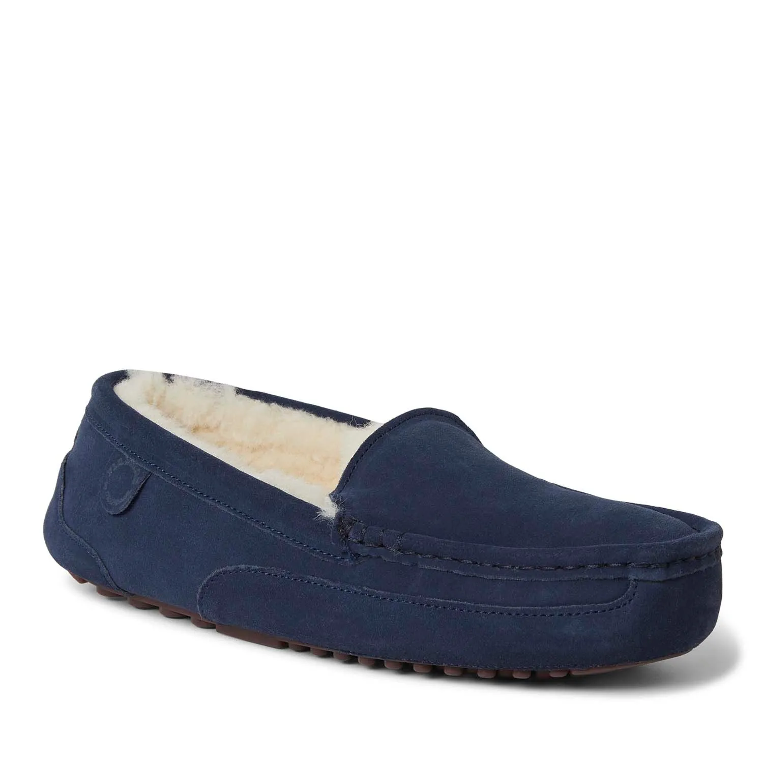 Fireside By Dearfoams Men's Melbourne Genuine Shearling Moccasin