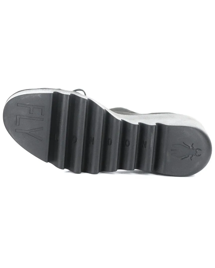 FLY London Bilu Leather & Suede Sandal