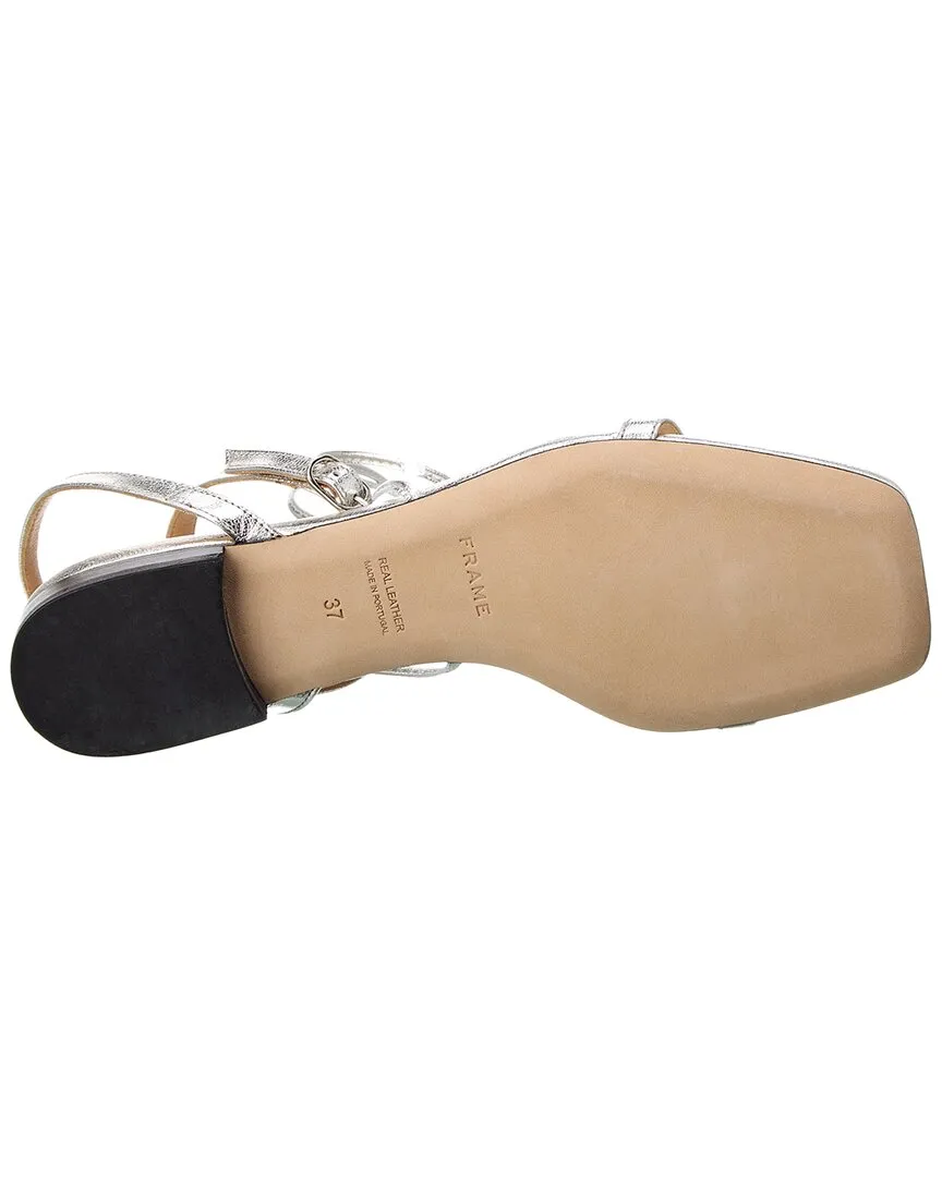 FRAME Denim Le Ramona Leather Sandal