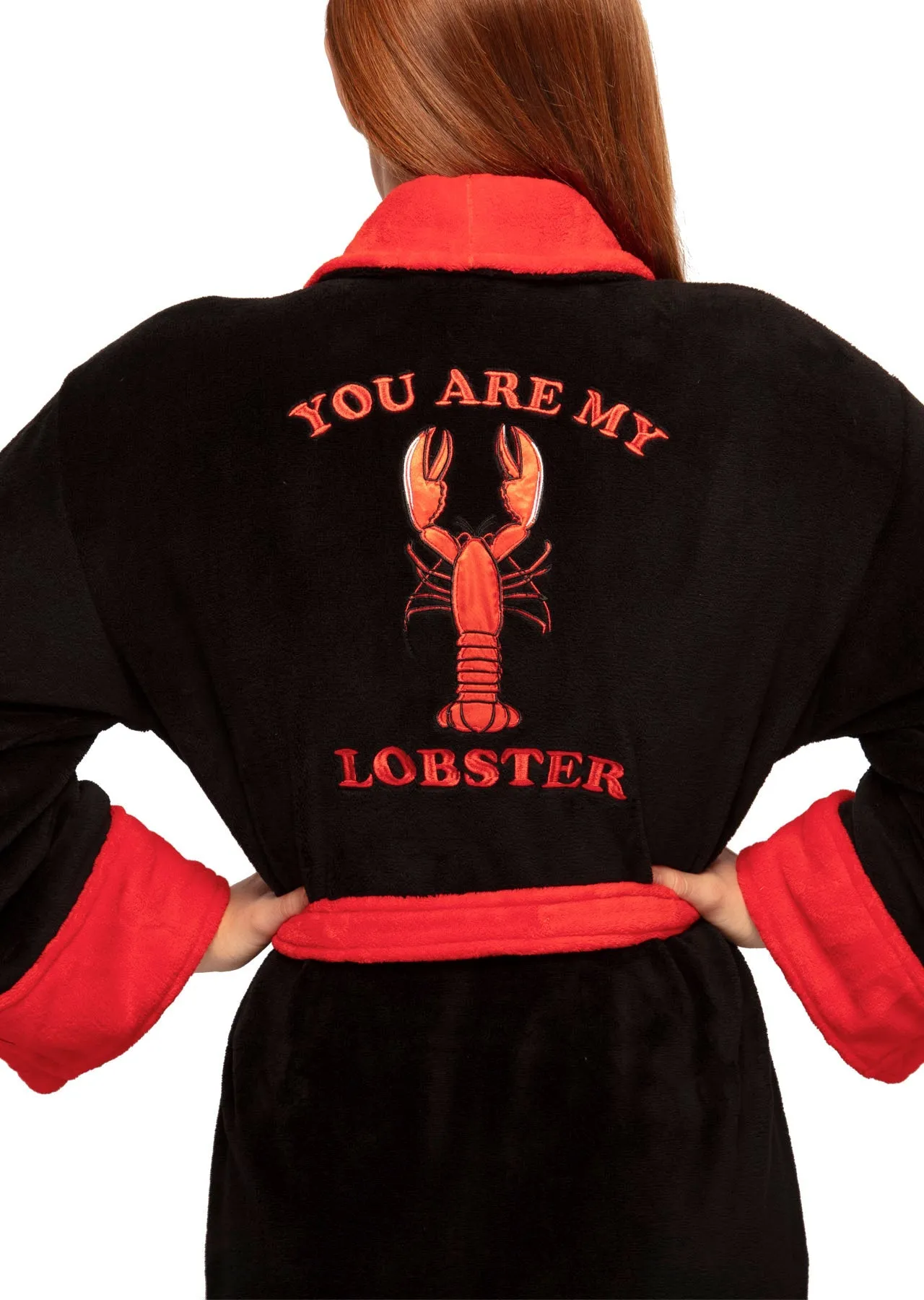 Friends You Are My lobster Ladies Bathrobe