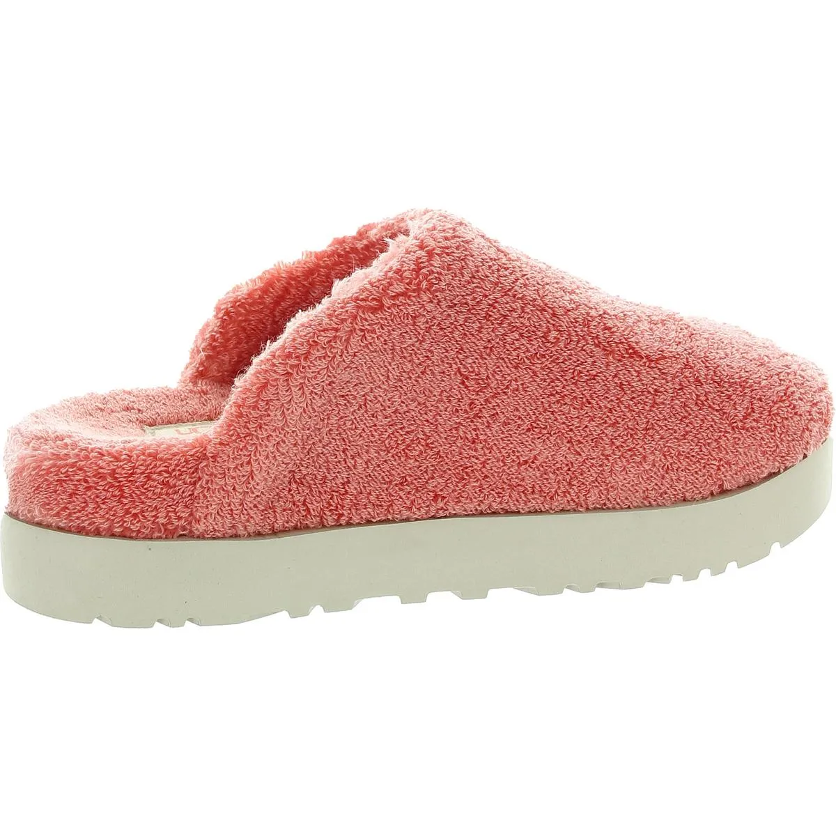 FUZZ SUGAR TERRY SLIDE Womens Cushioned Footbed Terry Cloth Slide Slippers