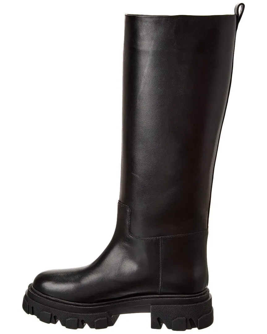 Gia Borghini Perni 07 Leather Knee-High Boot