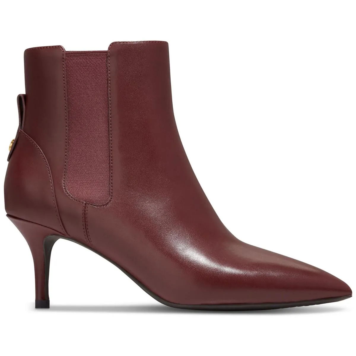 Go-To Park Boot Womens Faux Leather Pointed Toe Ankle Boots