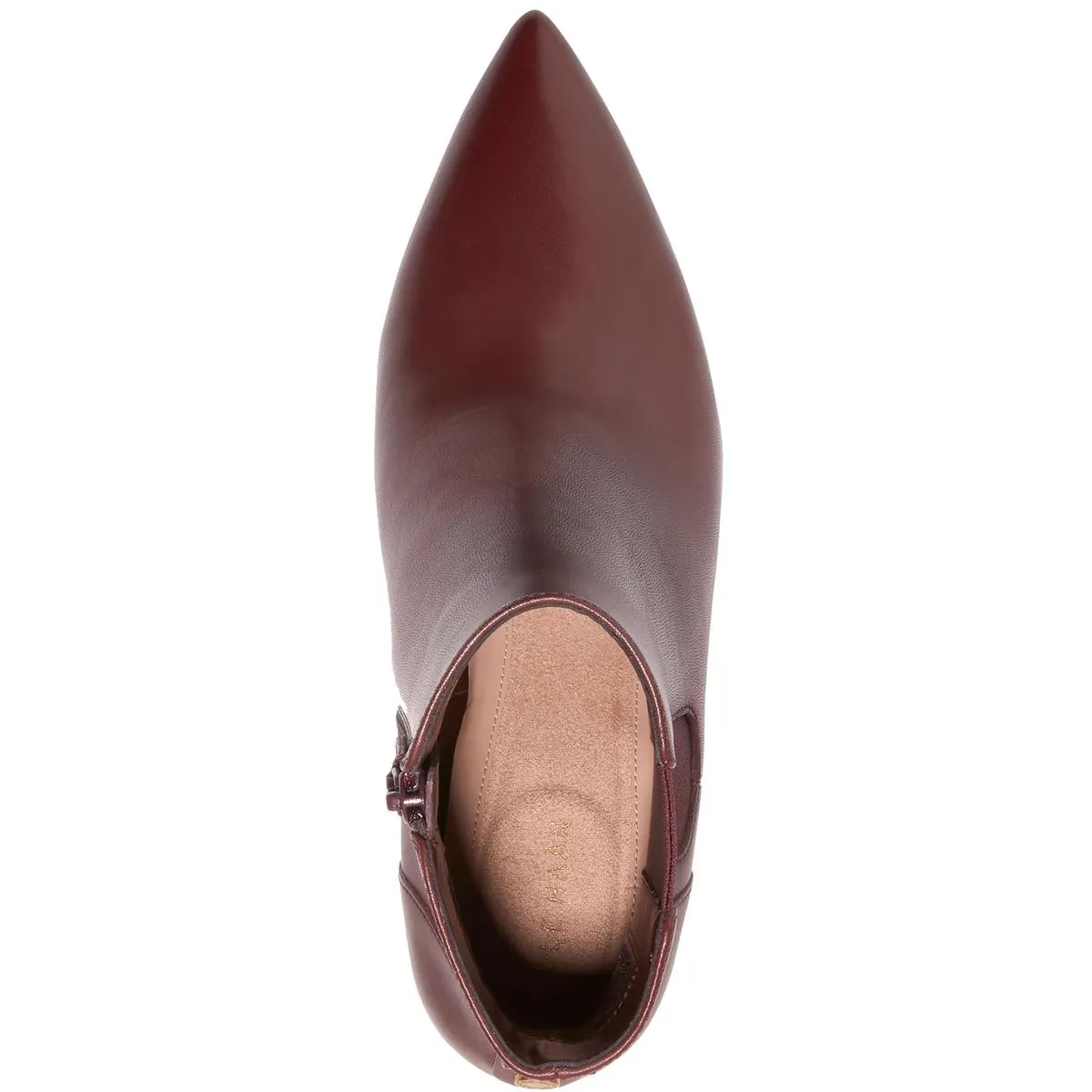 Go-To Park Boot Womens Faux Leather Pointed Toe Ankle Boots