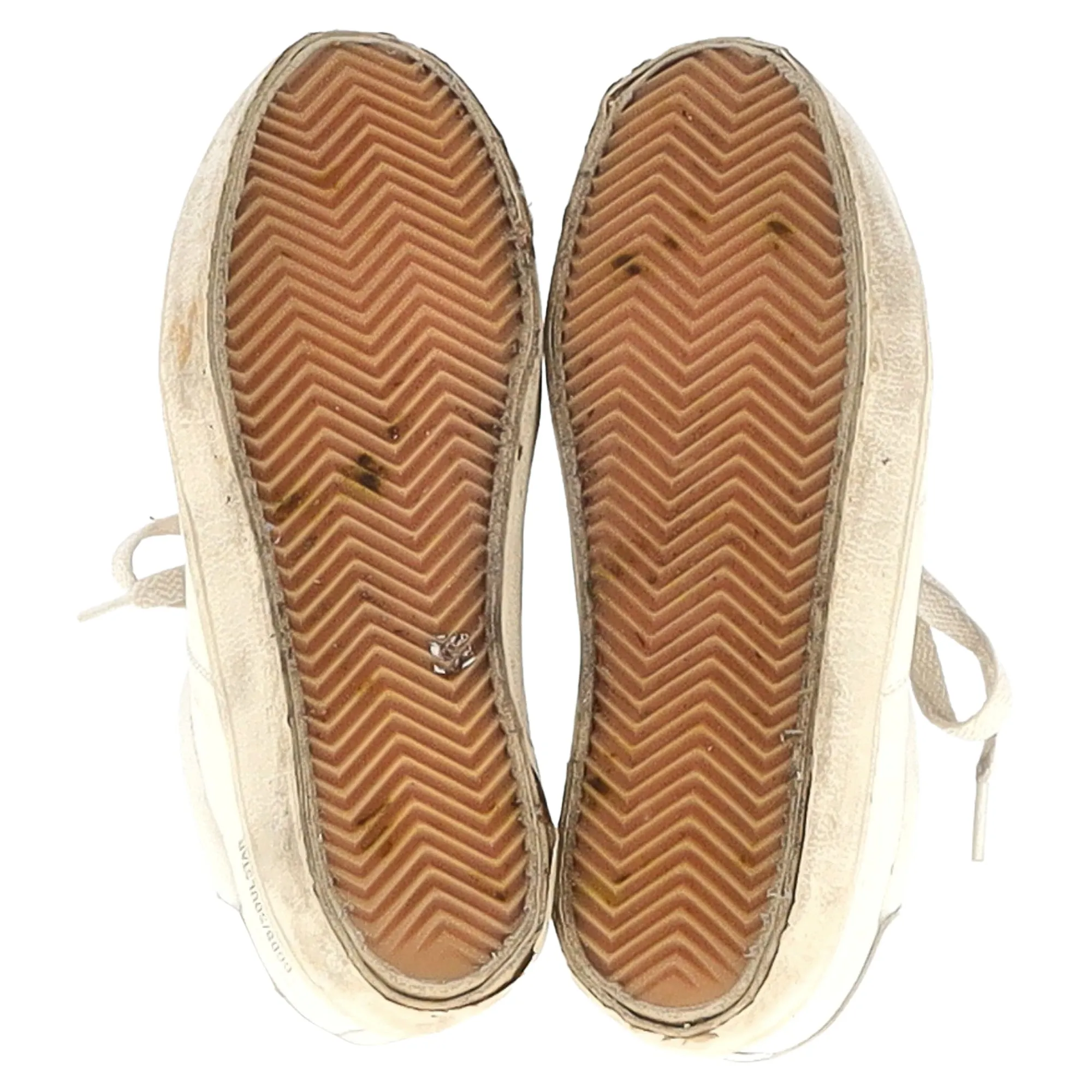 Golden Goose Soul Star Sneakers In Ivory Leather