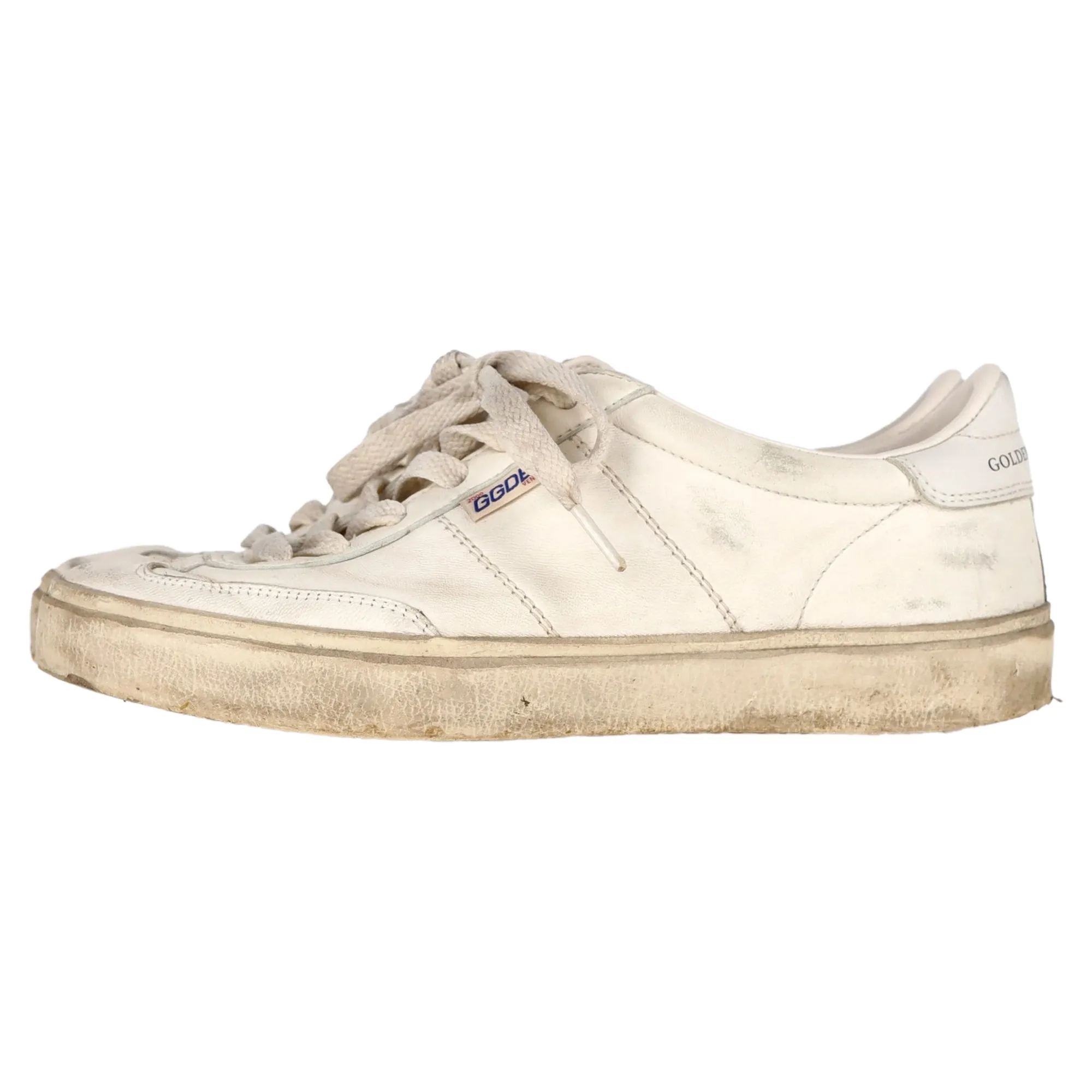 Golden Goose Soul Star Sneakers In Ivory Leather