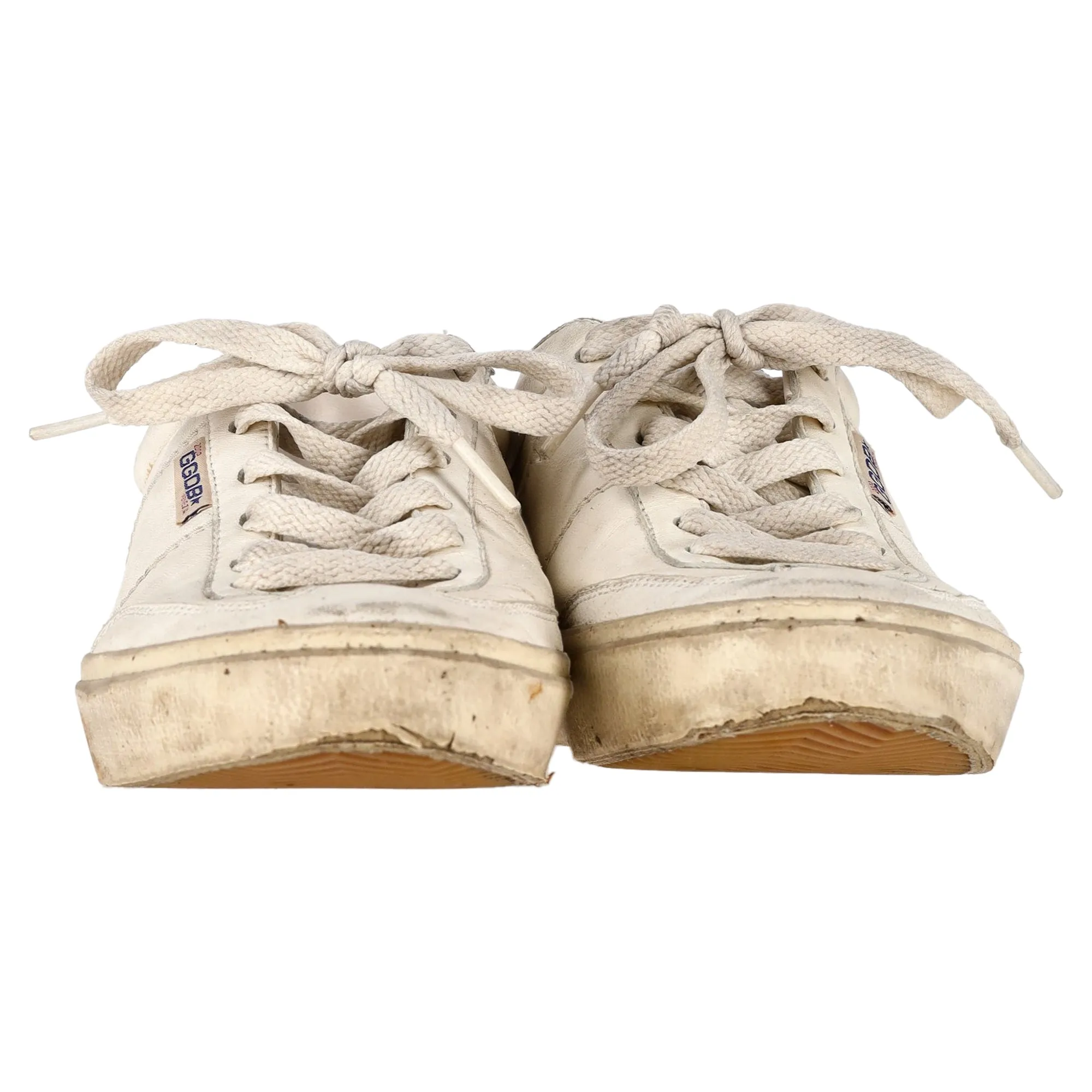 Golden Goose Soul Star Sneakers In Ivory Leather