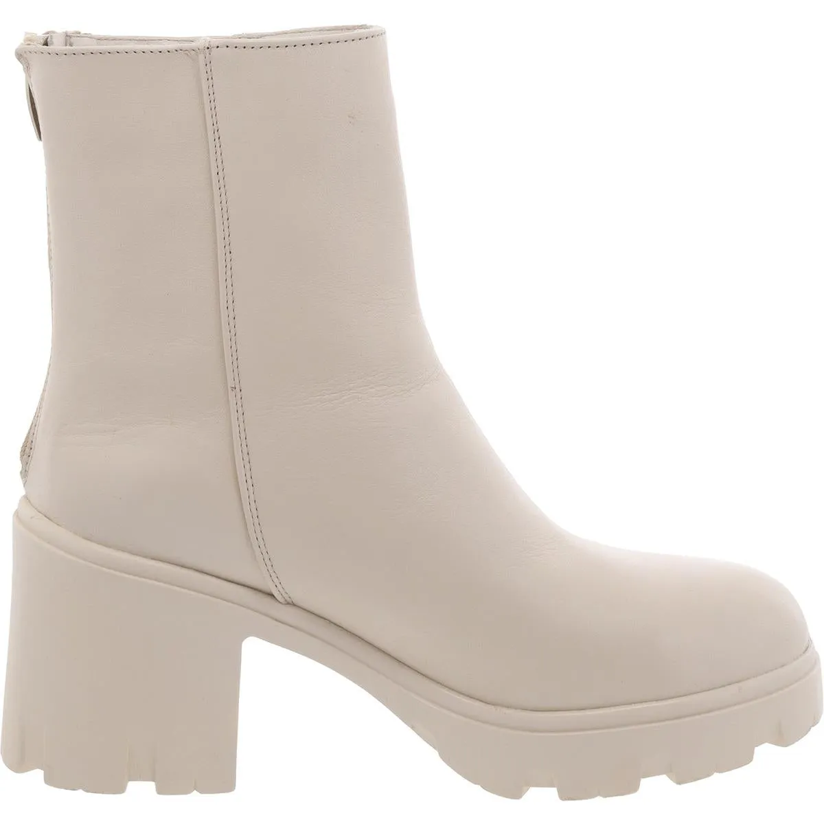 Goucho Womens Lug Sole Block Heel Chelsea Boots