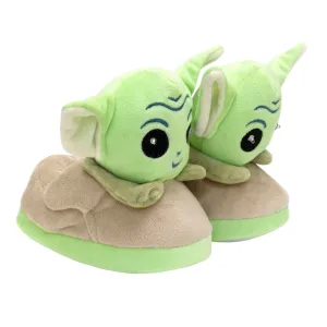 Grogu™ Light-Up Slippers in Green