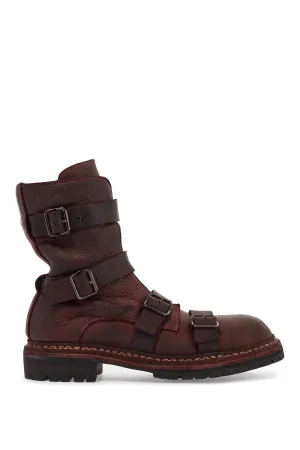 Guidi Men's   Horse Leather Boots With Adjustable Straps