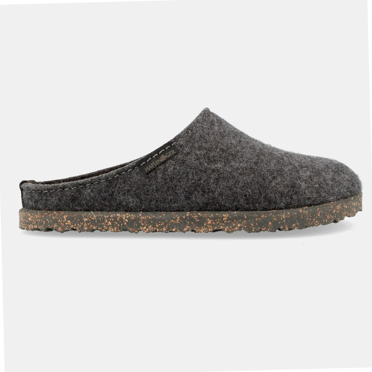 Haflinger Wool Felt Clogs - Manhattan - Anthracite (Adults 36-46) *Pre-order