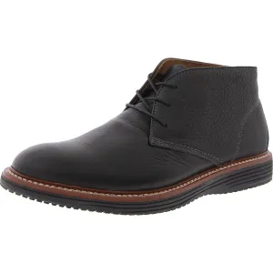 Hawkin Mens Lace-Up Leather Derby Shoes
