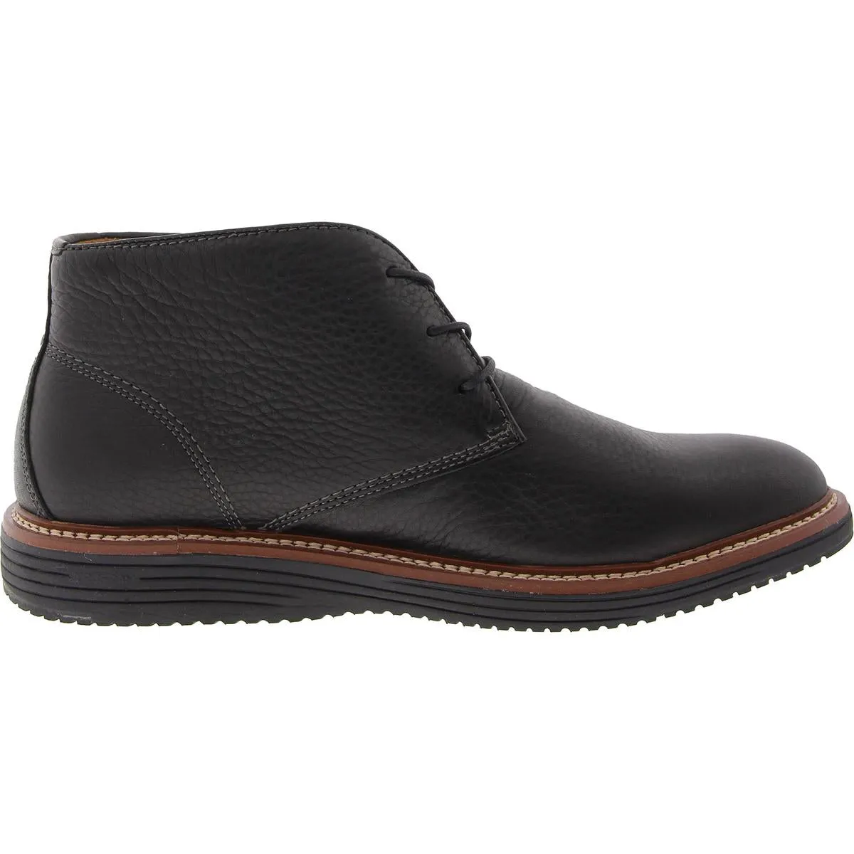 Hawkin Mens Lace-Up Leather Derby Shoes