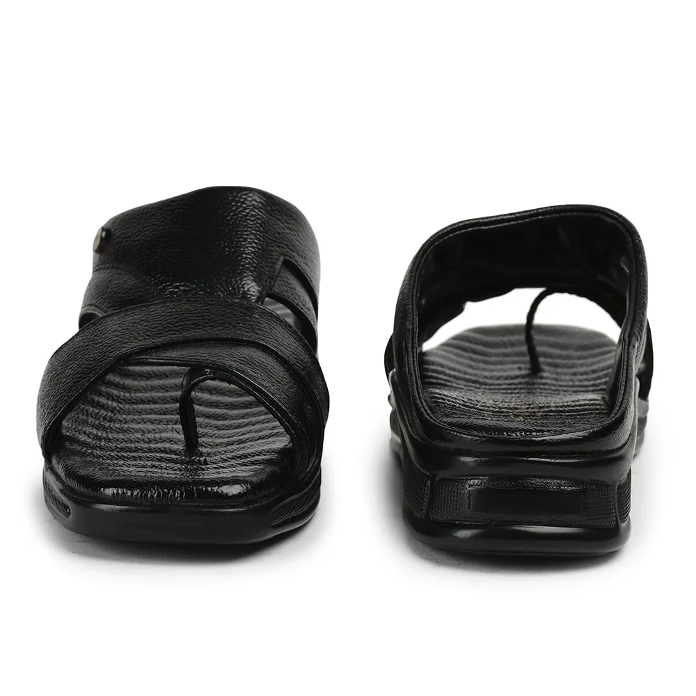 Healers By Liberty Men 2050-802 Black Casual Slippers