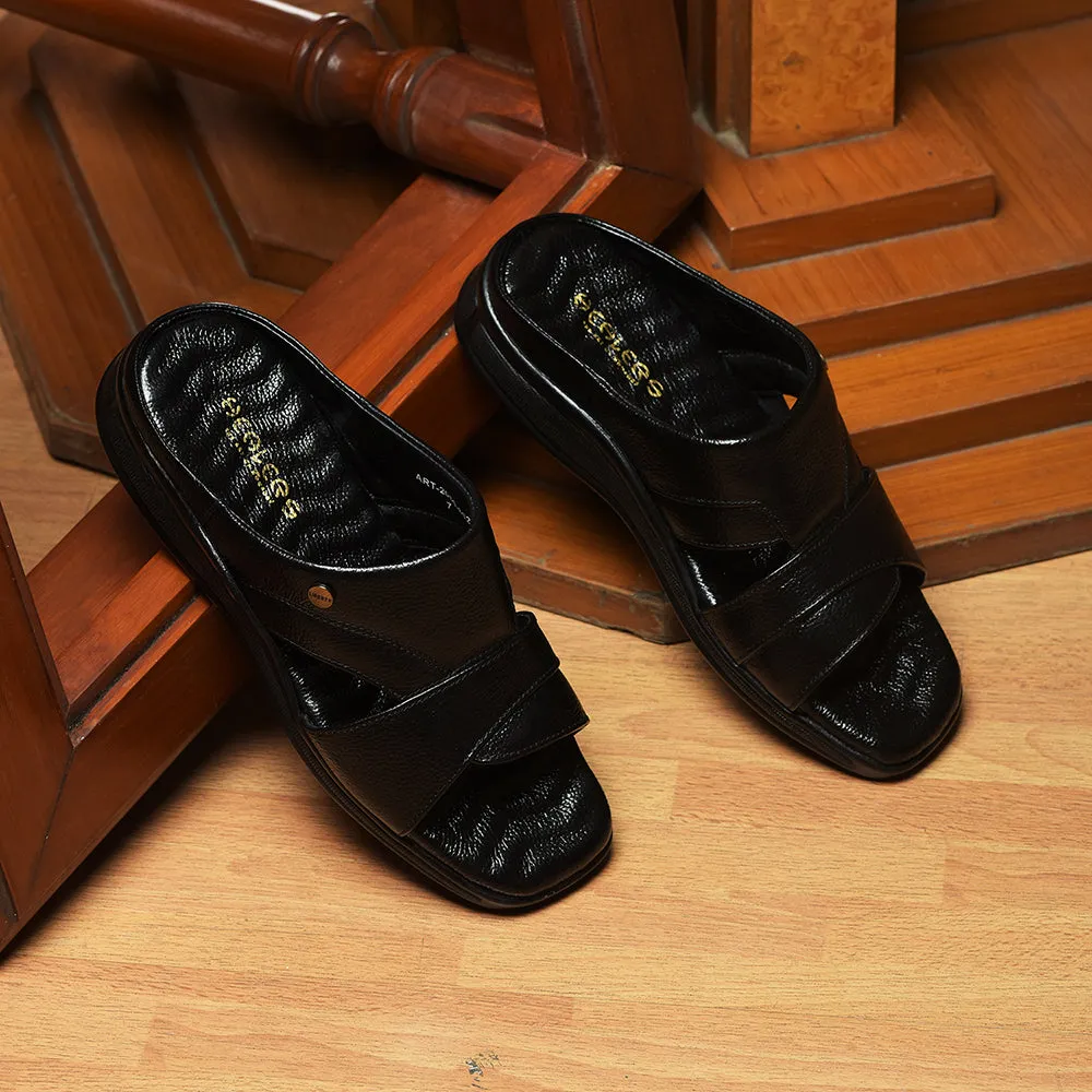 Healers By Liberty Men 2050-802 Black Casual Slippers