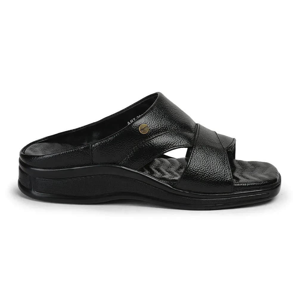 Healers By Liberty Men 2050-802 Black Casual Slippers