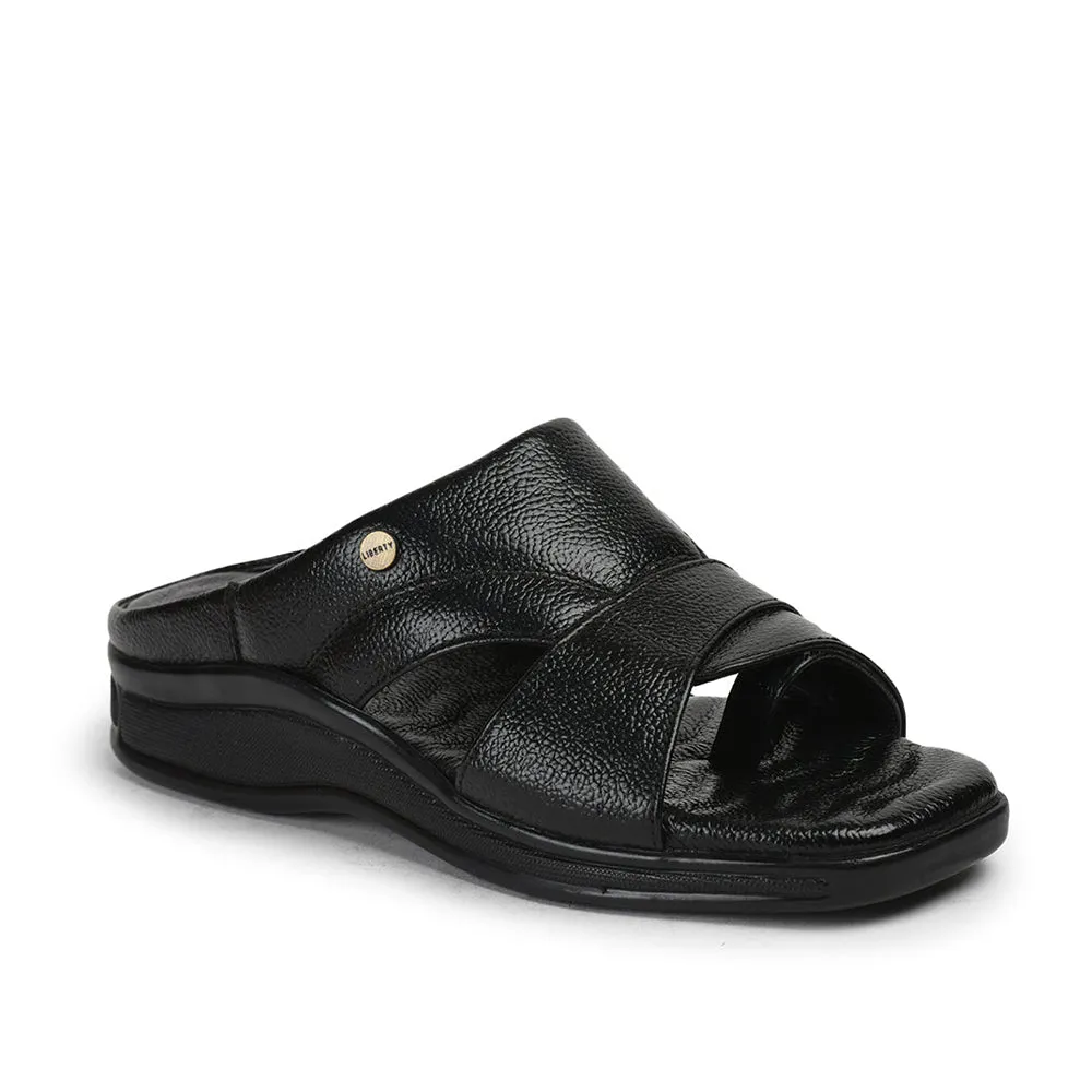 Healers By Liberty Men 2050-802 Black Casual Slippers