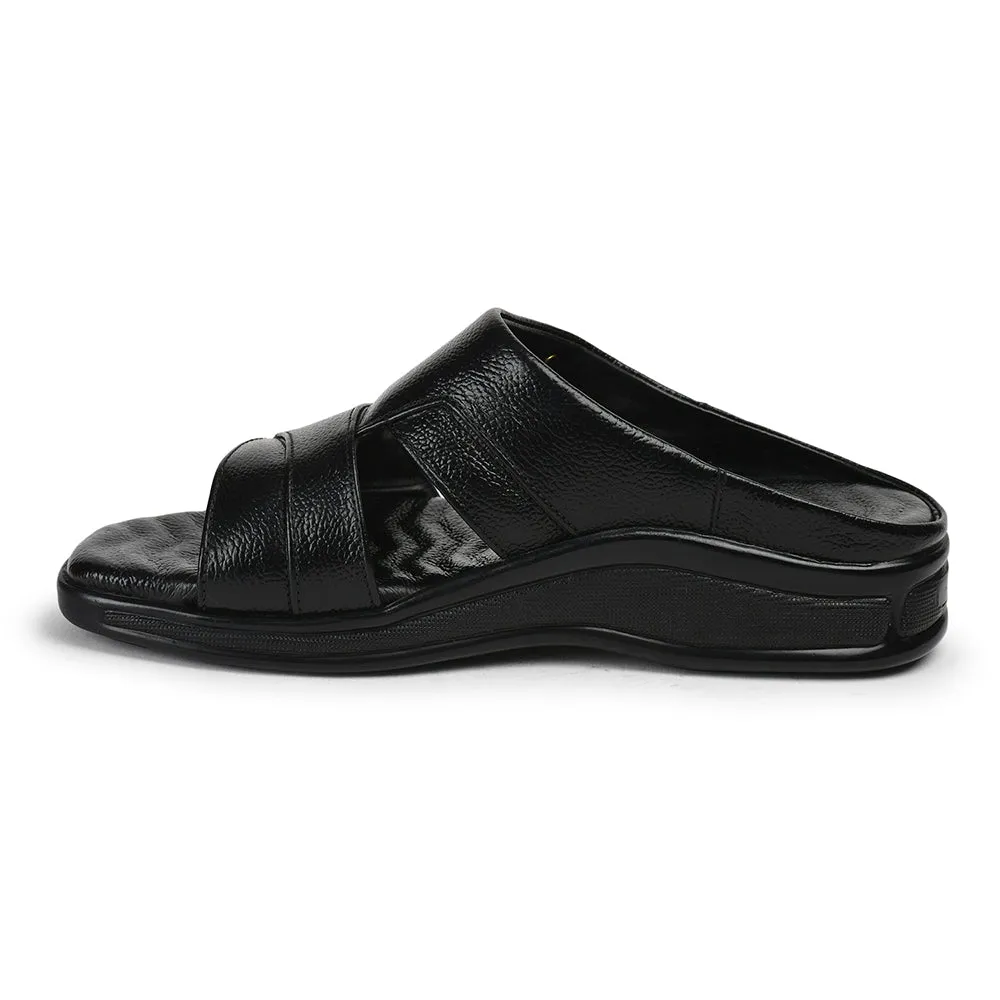 Healers By Liberty Men 2050-802 Black Casual Slippers
