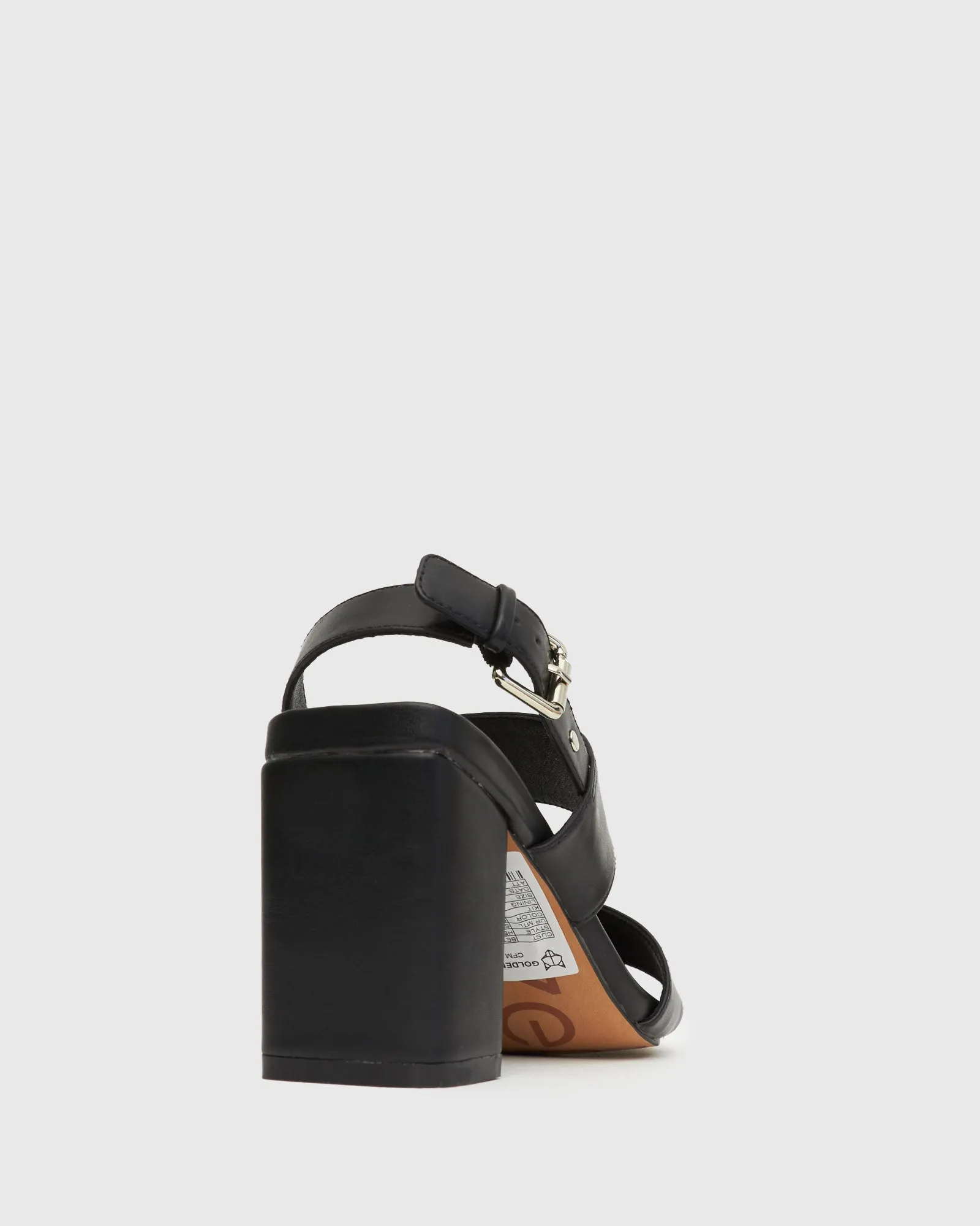 HEIRLOOM Vegan Block Heel Sandals