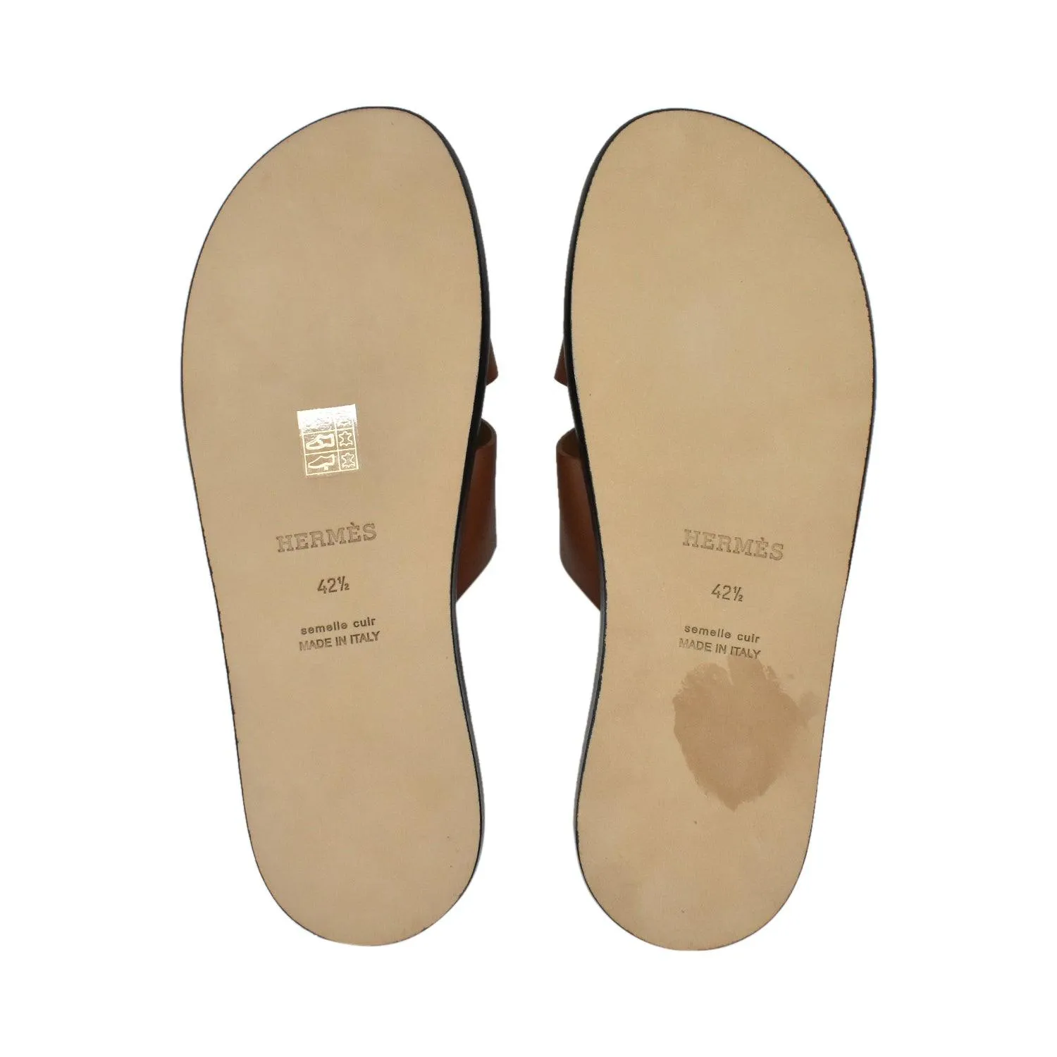 Hermes 'Oran' Sandals - Men's 42.5