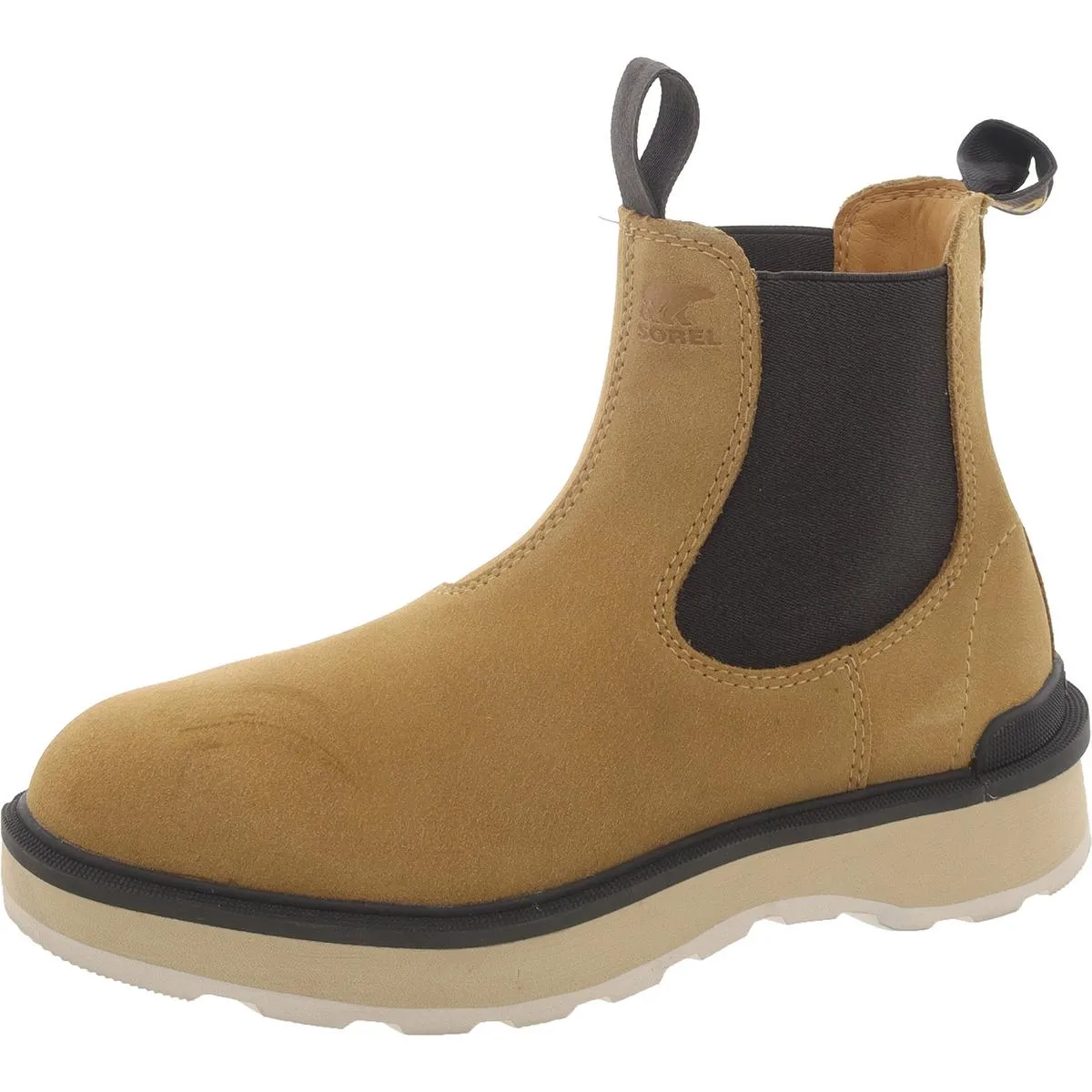 Hi-Line Womens Leather Waterproof Chelsea Boots