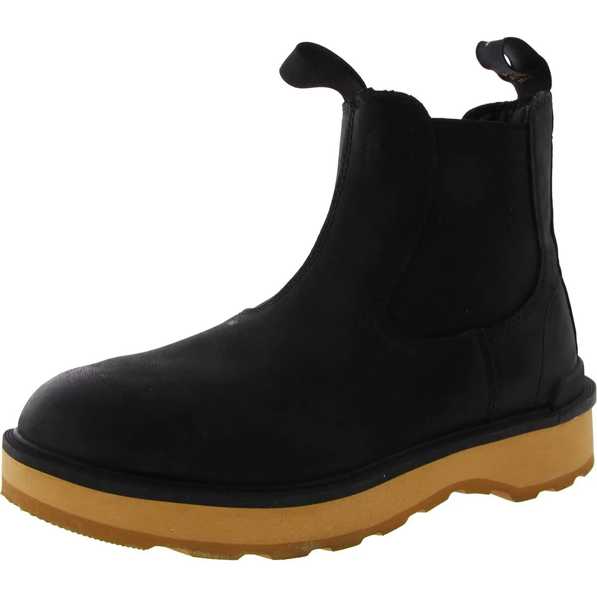 Hi-Line Womens Leather Waterproof Chelsea Boots