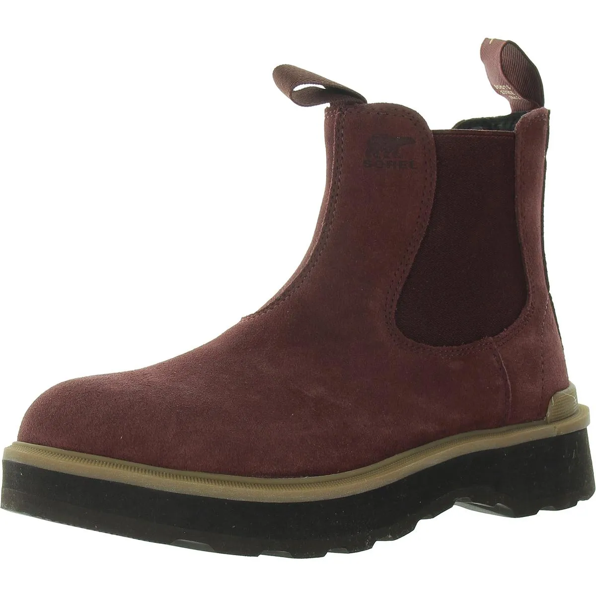 Hi-Line Womens Leather Waterproof Chelsea Boots