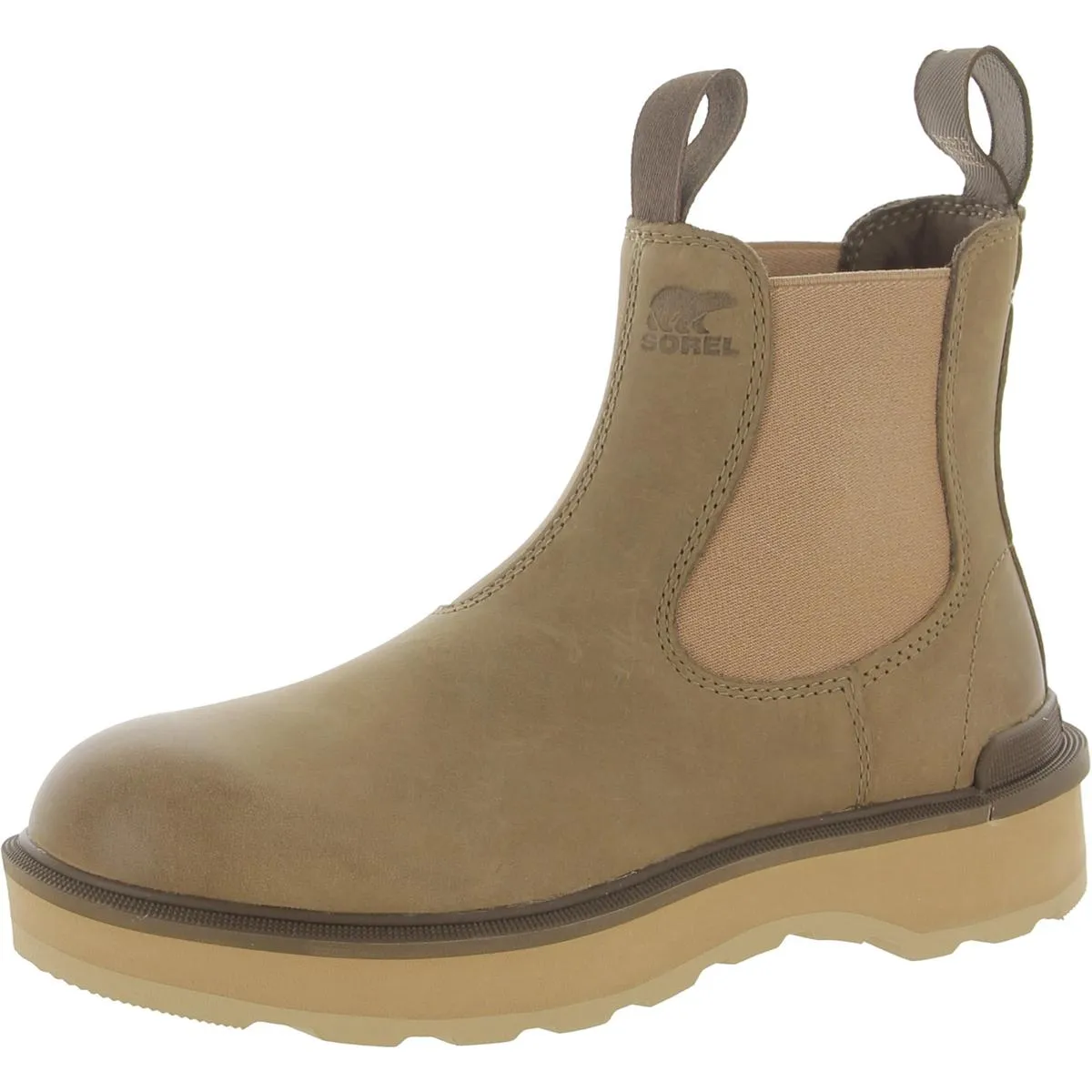 Hi-Line Womens Leather Waterproof Chelsea Boots