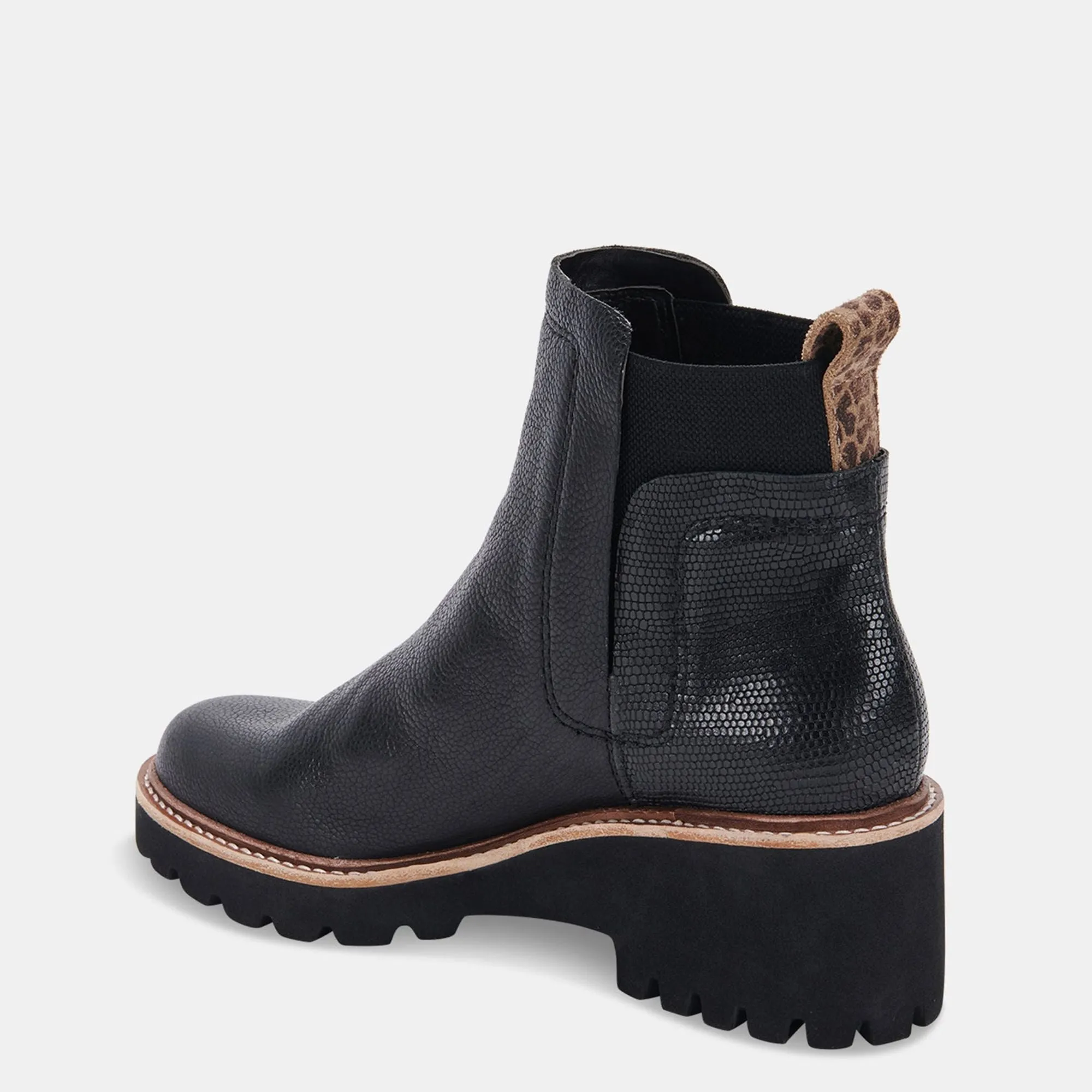Huey H2o Boots Black Leather
