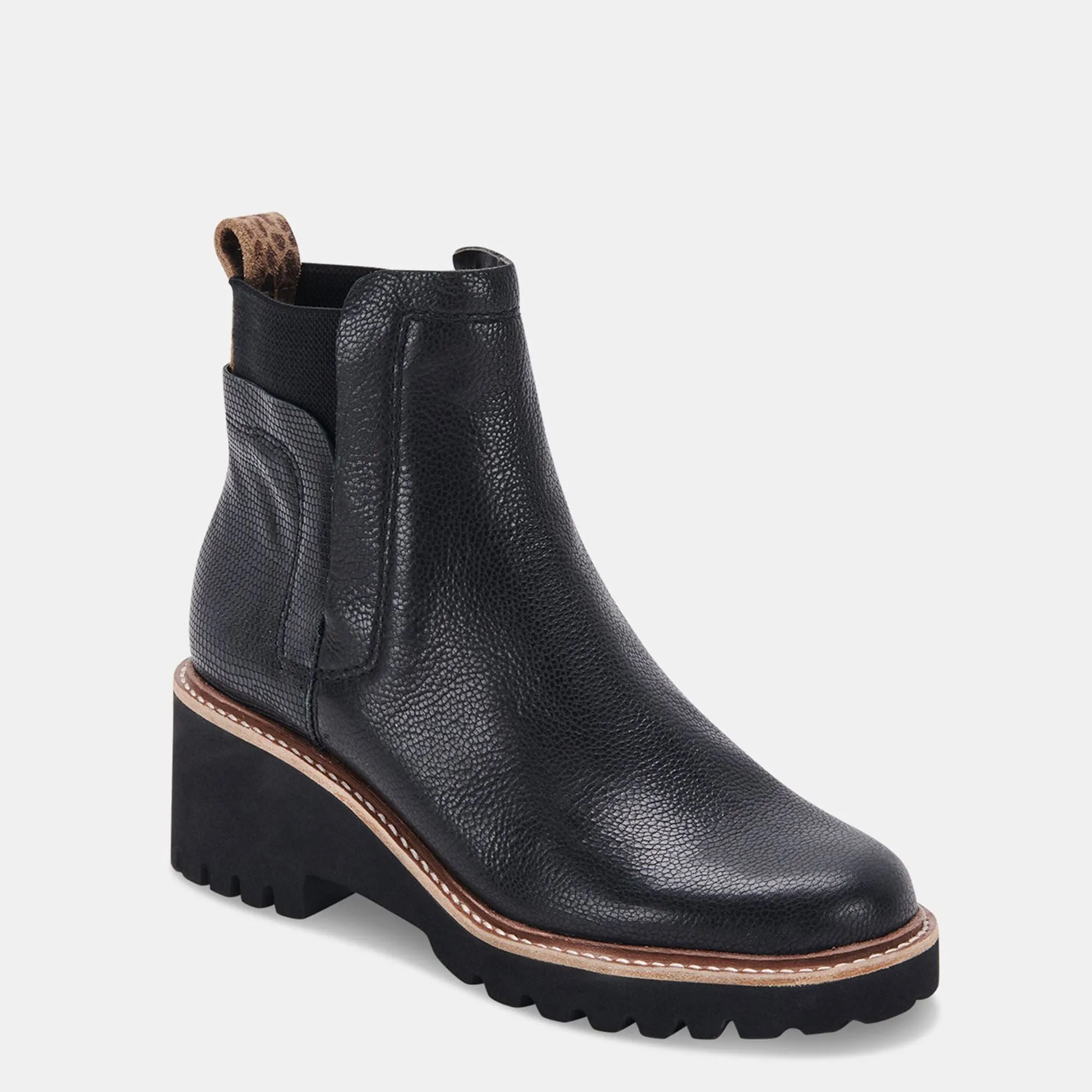 Huey H2o Boots Black Leather