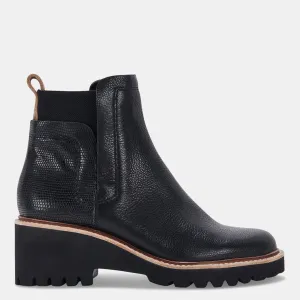 Huey H2o Boots Black Leather