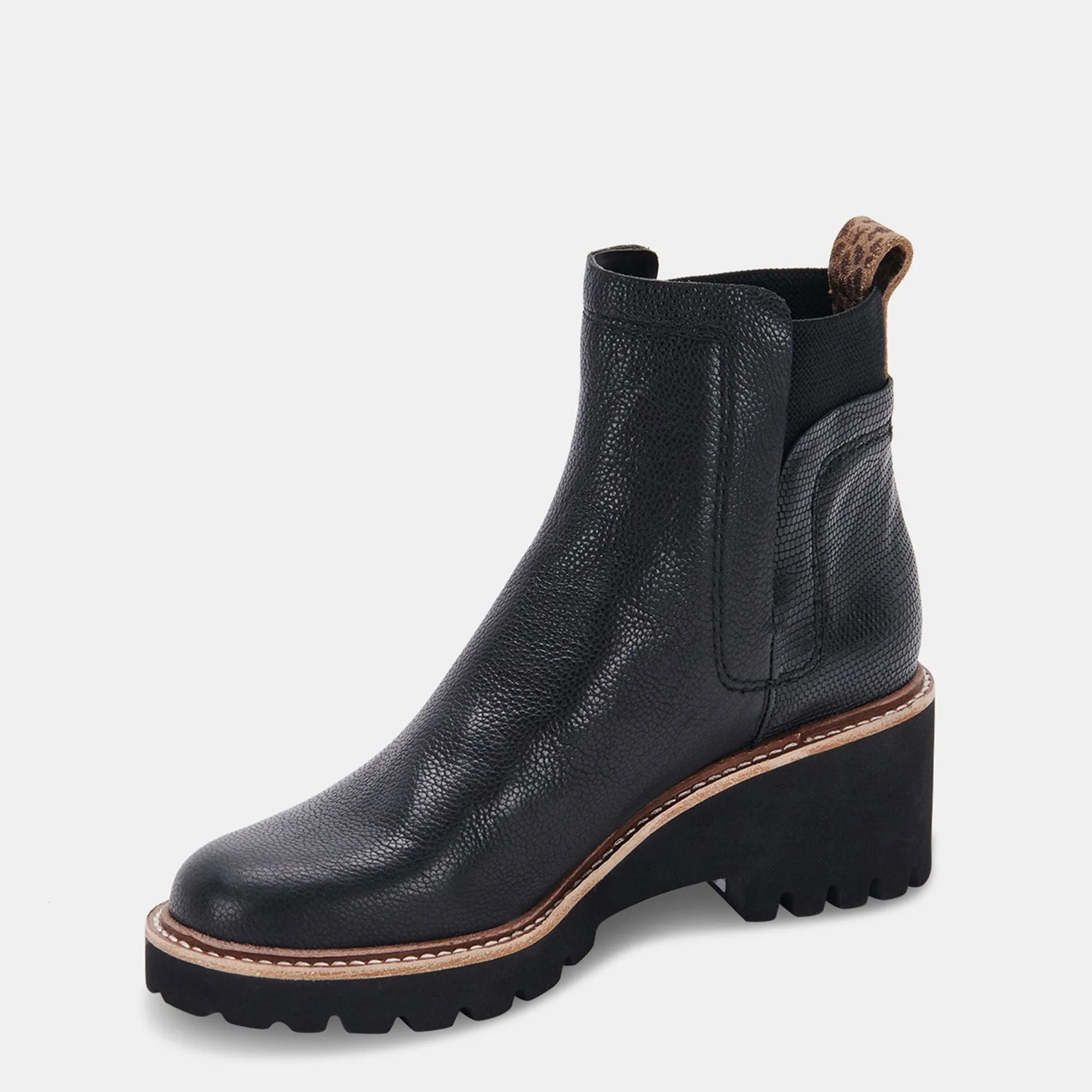 Huey H2o Boots Black Leather