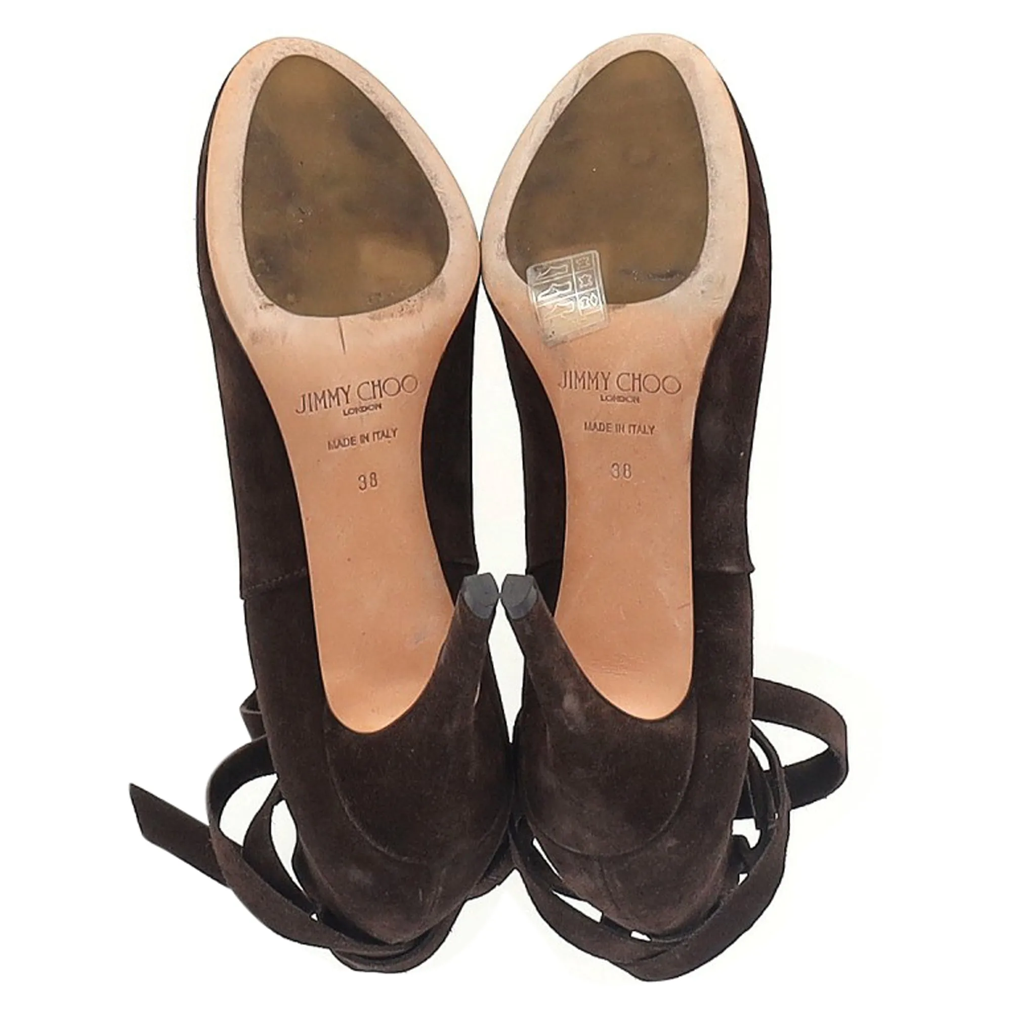 Jimmy Choo Marina Ankle Boots in Brown Suede