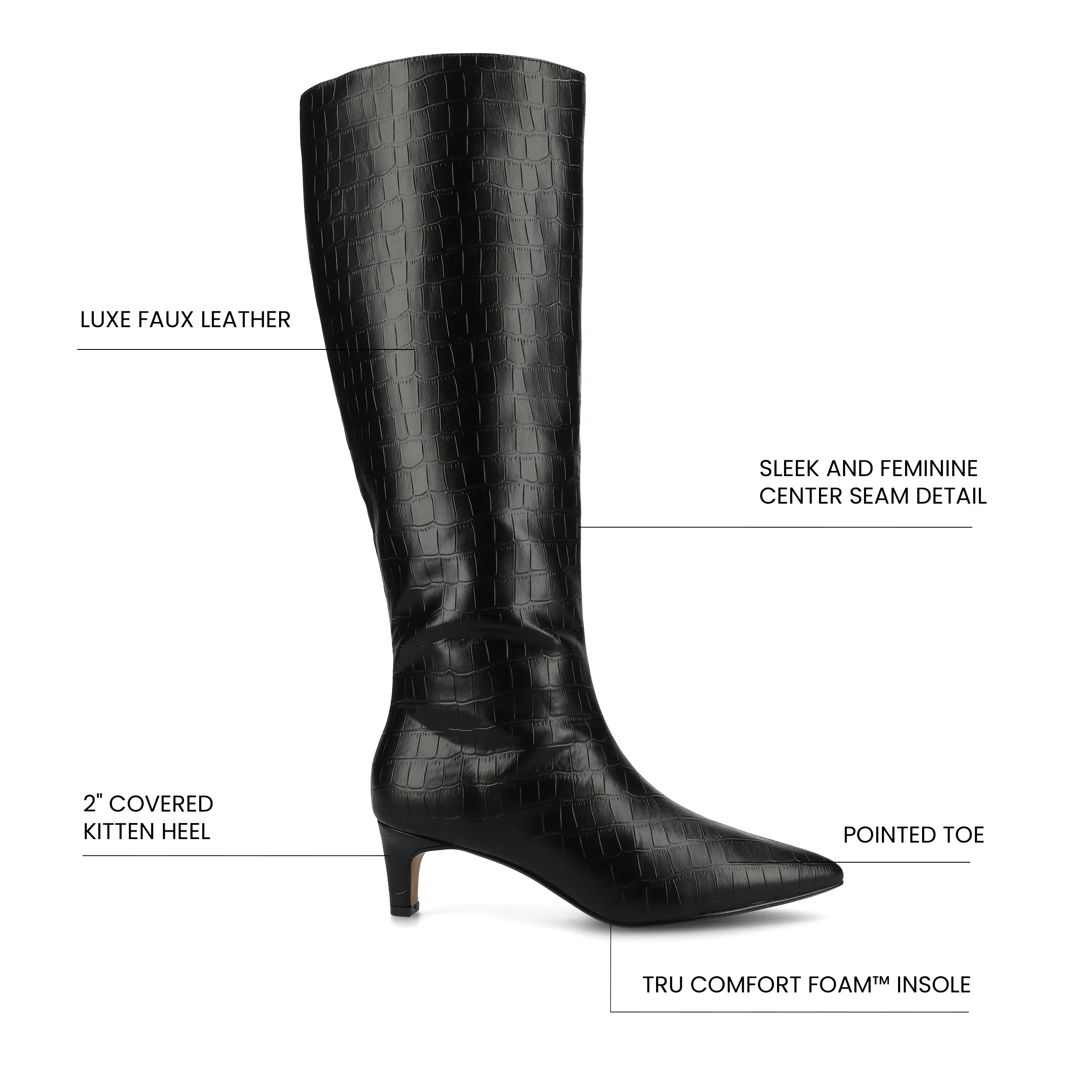 Journee Collection Women's Tru Comfort Foam Tullip Boots