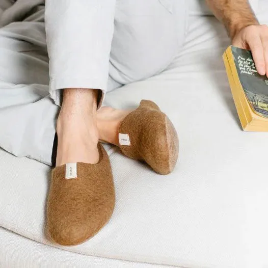 Kanga Slipper - Wool Felt (Adults L)*SECONDS