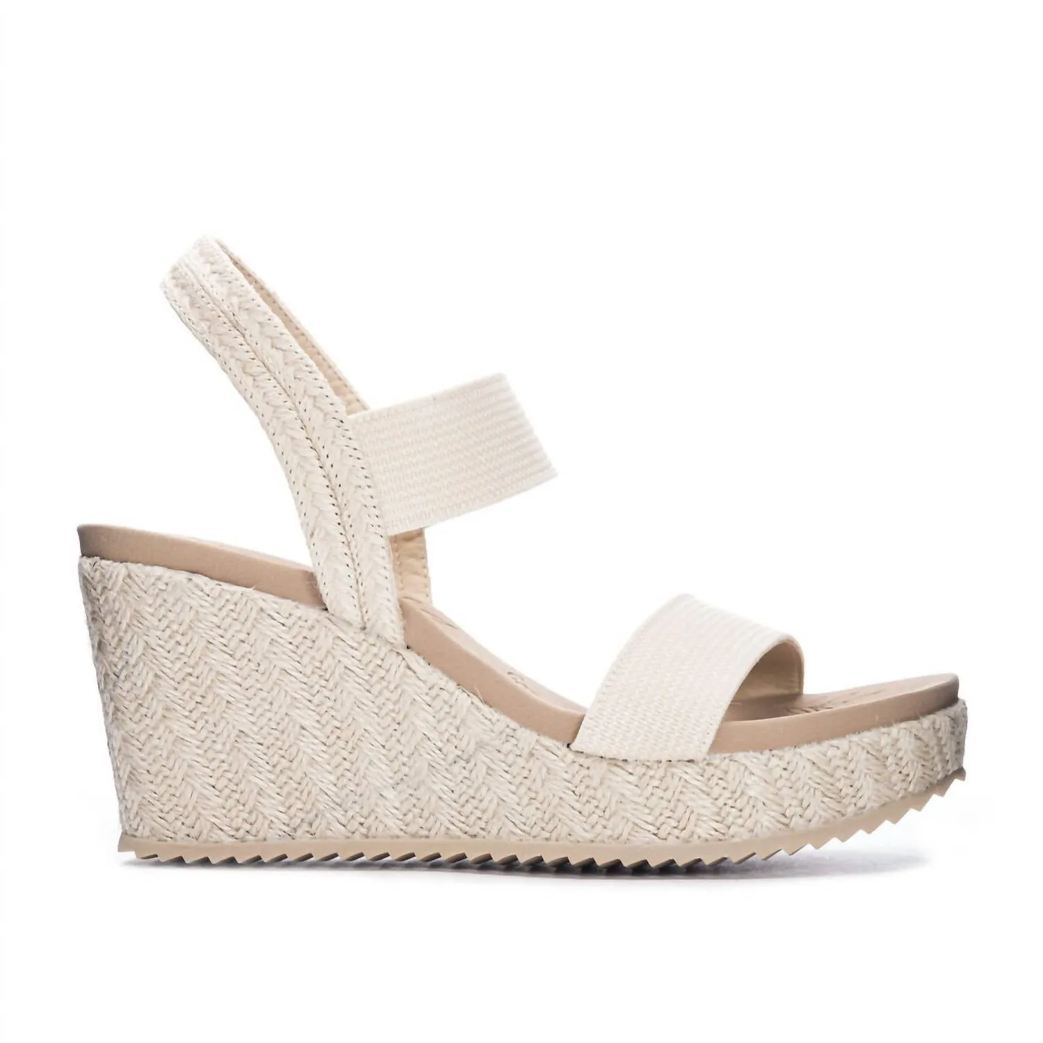 Kaylin Platform Sandal In Natural