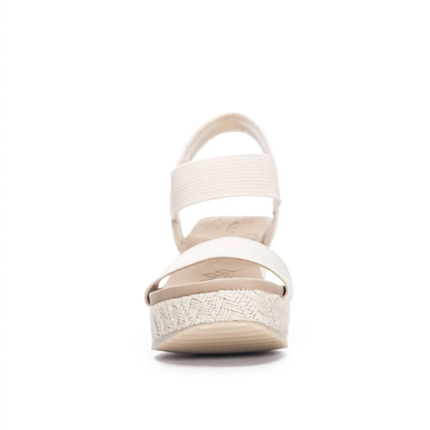 Kaylin Platform Sandal In Natural