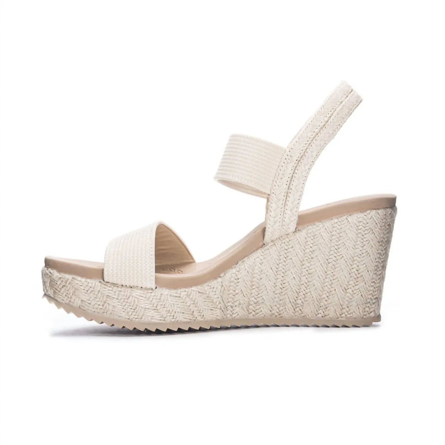 Kaylin Platform Sandal In Natural