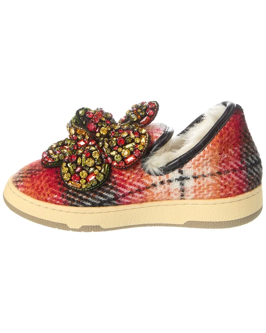 LANVIN Cosy Wool Slipper