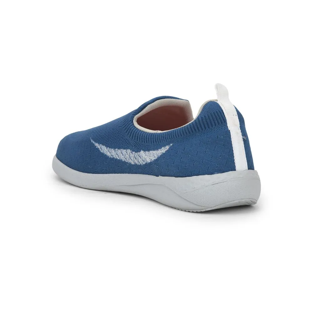 Leap7x Casual S. Blue Non Lacing Shoes For Men RORY-10 By Liberty