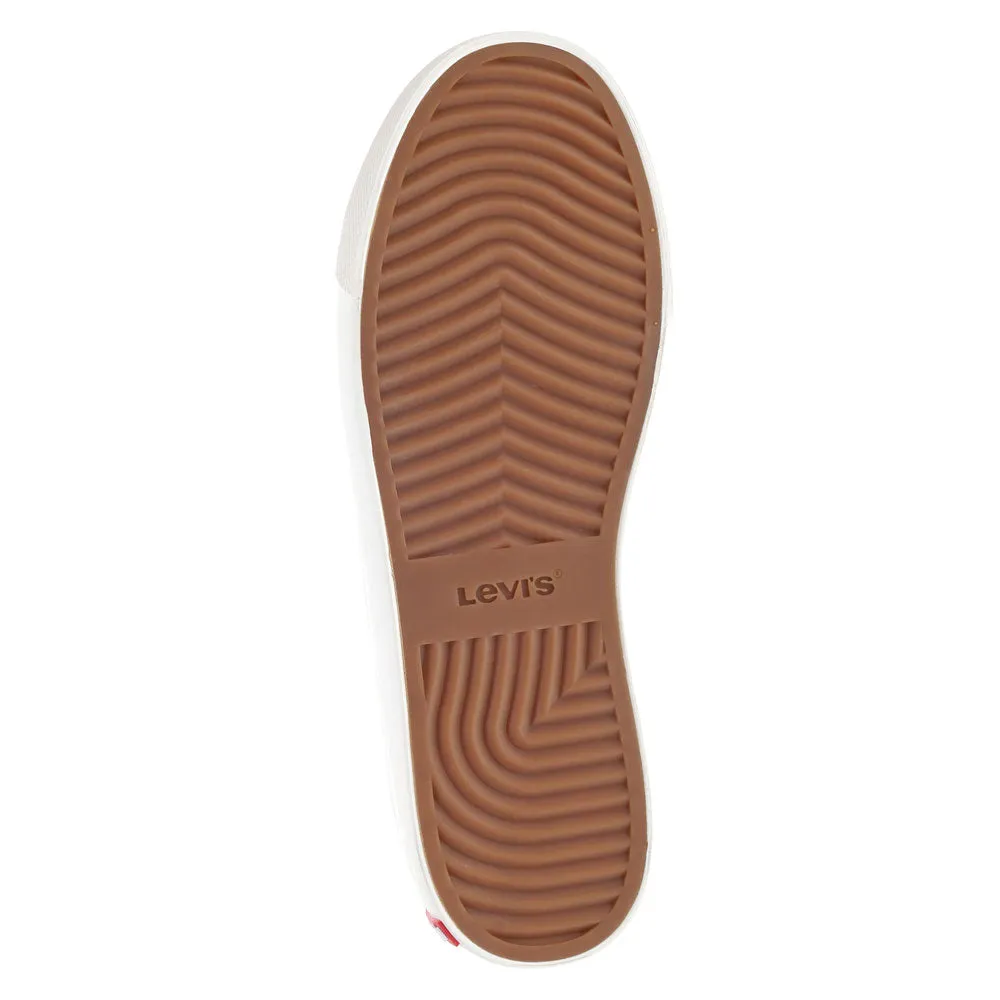 Levi's Mens LS1 Canvas and Suede Hightop Casual Sneaker Shoe